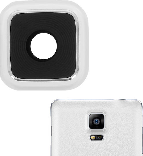 Back Camera Lens Cover Replacement Part Samsung Galaxy Note 4 – White