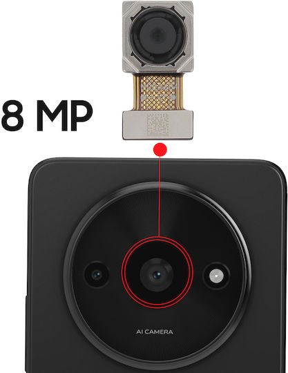 Relife Camera Modul Redmi A3 8mp Main Sensor Black