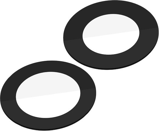 Clappio Kameralinse iPhone 13/13 Mini Ersatz Rückseite Schwarz