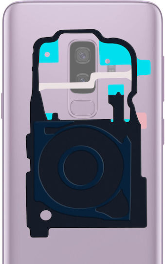 NFC антена и Qi безжична зареждаща бобина за Samsung Galaxy S9 Plus черен