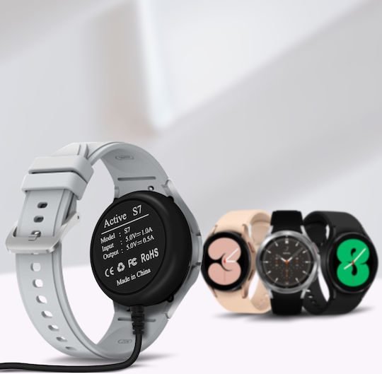 Samsung Galaxy Watch 4 Magnetic Charge Cable Secure Charge Black