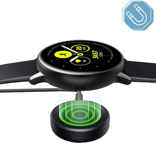 Samsung Galaxy Watch 4 Magnetic Charge Cable Secure Charge Black
