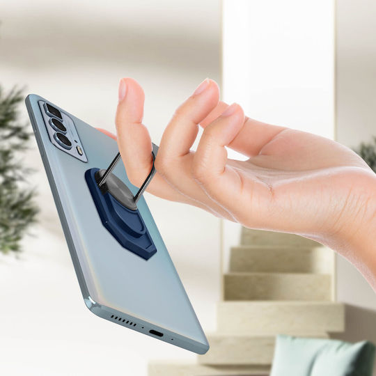 Magnetischer & Drehbarer Smartphone-Haltering Dunkelblau