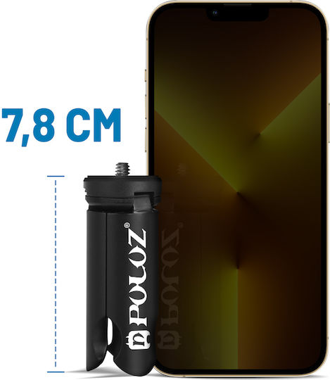 Smartphone & Camera Tripod Ultra-stable Pocket Format Puluz Black