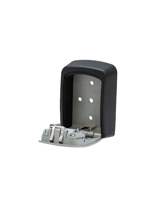 Suport De Chei Cu Combinație Metalic Cu Roată Cu Combinație 11.5x9.5x4cm Montare Pe Perete