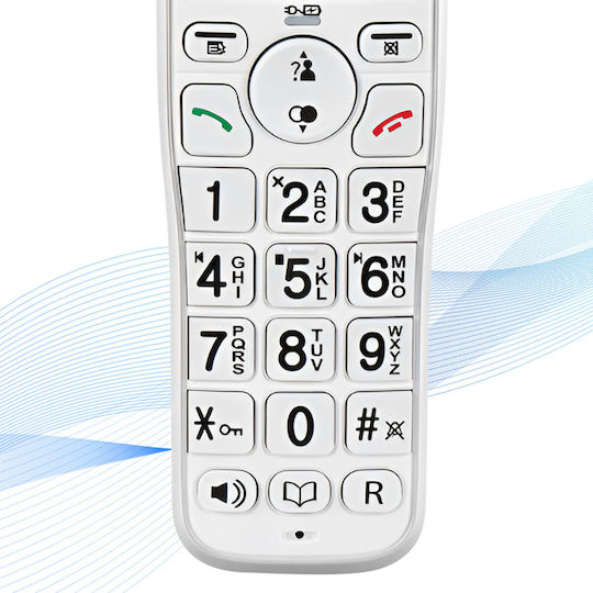 Geemarc Senior Landline Telephone Amplidect 2951 Wireless Dual Handset White