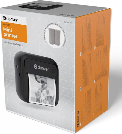 Denver MBP-3 Thermische Fotodrucker mit Bluetooth