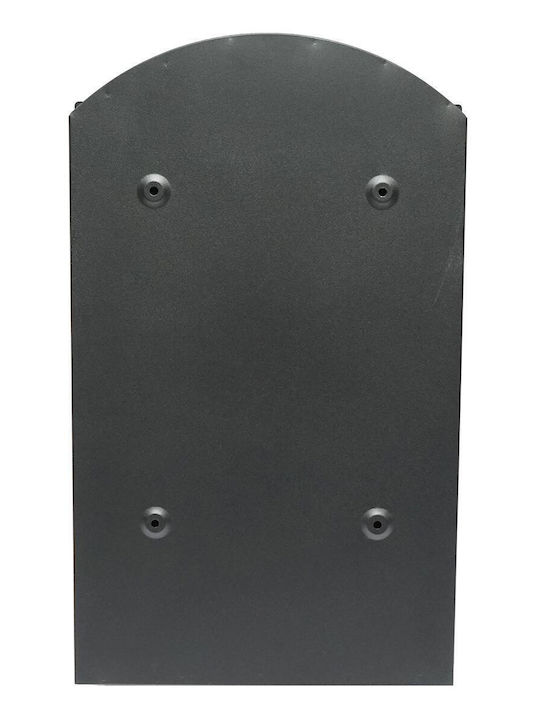 Breckner Cutie Poștală pentru Exterior Metalic în Culoarea Gri 26x9x41cm