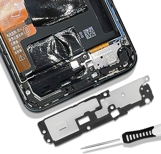 Clappio External Speakers Honor 90 Compatible Spare Part Black