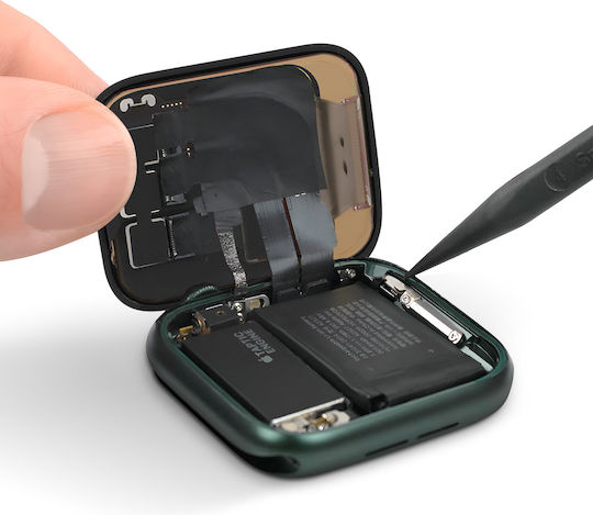 Relife LCD Bildschirm Touch Glas Apple Watch 7 41mm GPS Cellular Schwarz