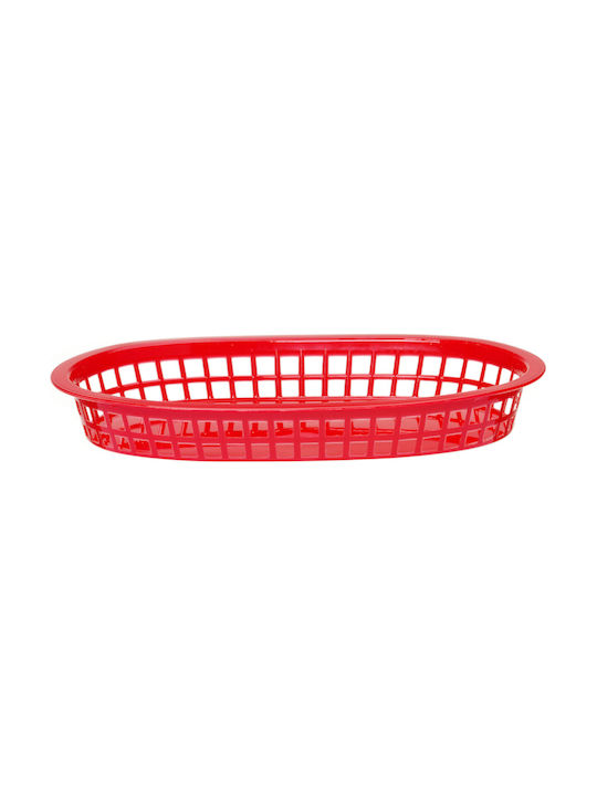 Hendi Bread Basket Plastic Red