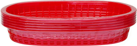 Hendi Brotkorb Kunststoff Rot