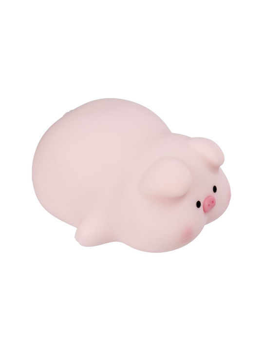 Kids Decorative Lamp Piggy Pink 14.3x10.9x8.47εκ.