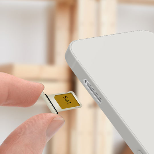 Apple Iphone 13 Mini Sim Card Tray Replacement White