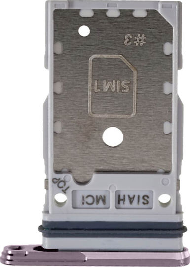 Replacement Sim Card Tray Samsung S23 S23 Plus Lavender
