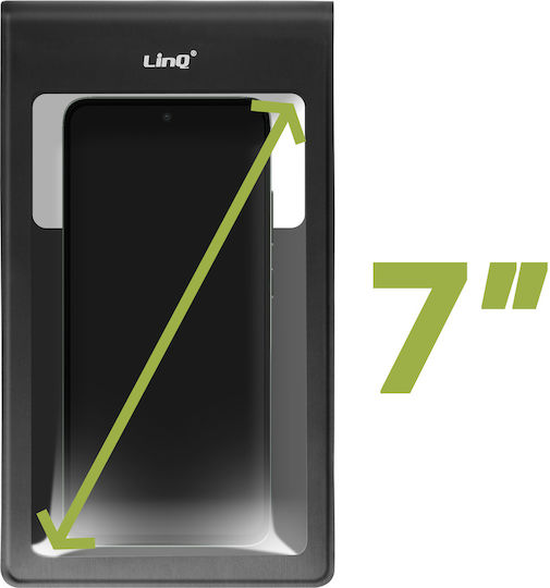 Linq Bike Scooter Mount Smartphone Waterproof 360° Rotating Black