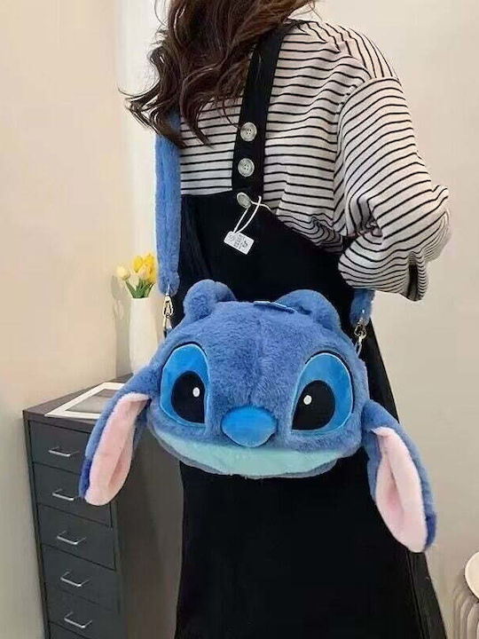 Stitch Geantă pentru Copii de umar Albastru