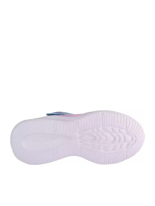 Lighted Gore Παιδικά Sneakers με Σκρατς & Φωτάκια Ροζ