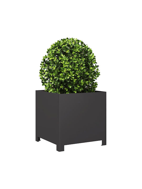 vidaXL Planter Box 40x40cm Black 851199