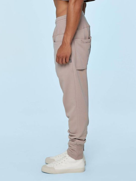 Modus Vivendi Men's Trousers in Regular Fit Taupe