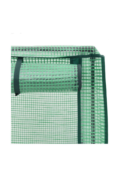 vidaXL Planter Box Plastic Negru 50x80x182cm.