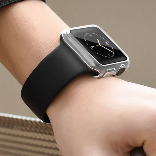 Silicone Case Cover Apple Watch 40mm Ultra Clear