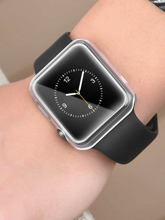 Silicone Case Cover Apple Watch 40mm Ultra Clear