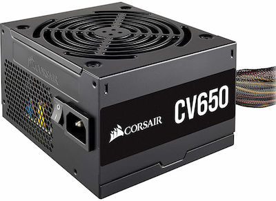 Corsair CV650 650W Μαύρο Τροφοδοτικό Υπολογιστή Full Wired 80 Plus Bronze