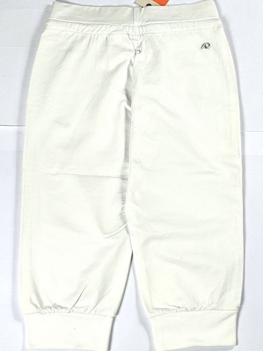 Women's Capri Sweatpants White