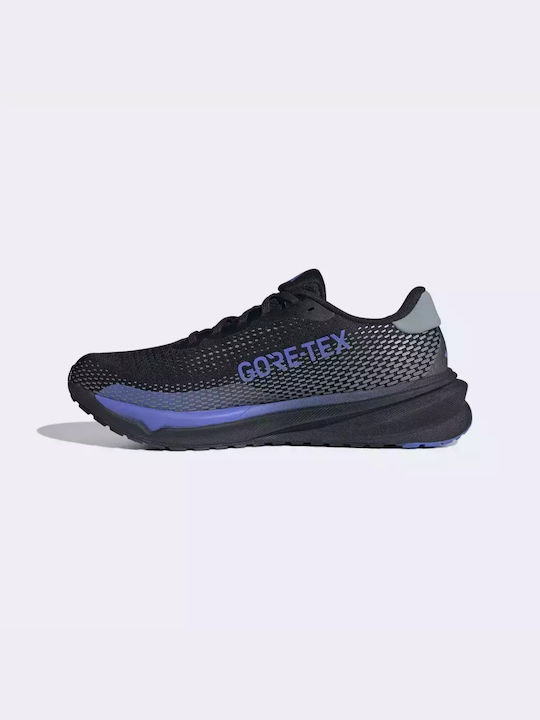 Adidas Supernova Gtx Sport Shoes Running Black Waterproof with Gore-Tex Membrane