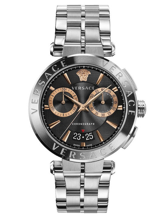 Versace Aion Ρολόι Μπαταρίας με Μεταλλικό Μπρασελέ Versace Aion Ρολόι Μπαταρίας με Μεταλλικό Μπρασελέ