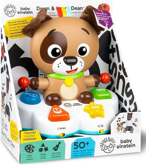 Baby Einstein Musikinstrument mit Musik für 6++ Monate Trommel & Lern Dean Musikalisches Lernspielzeug