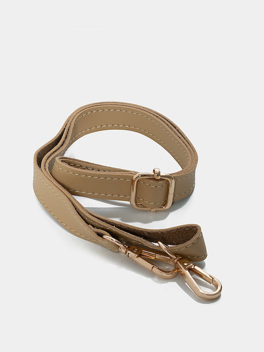 Strohtasche mit Fransen in Beige Einheitsgröße
