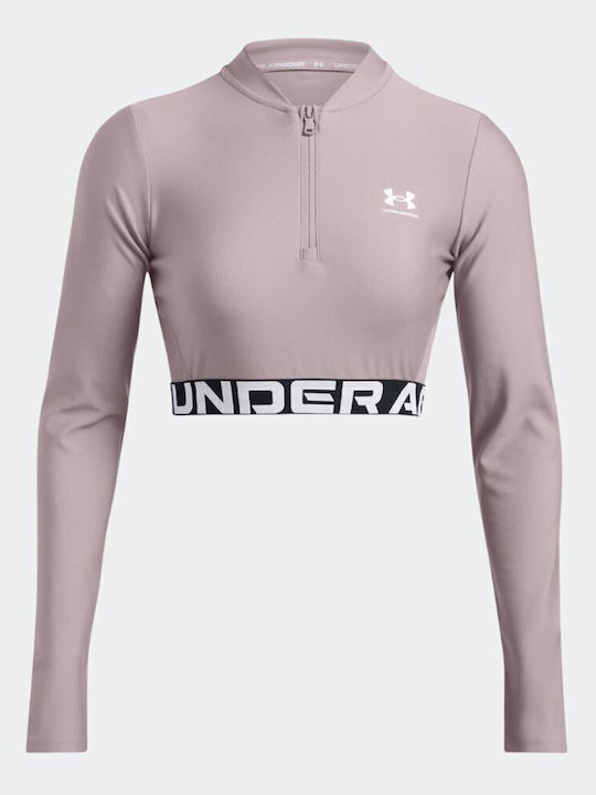 Women's Athletic Blouse Long Sleeve Fast Drying Gray