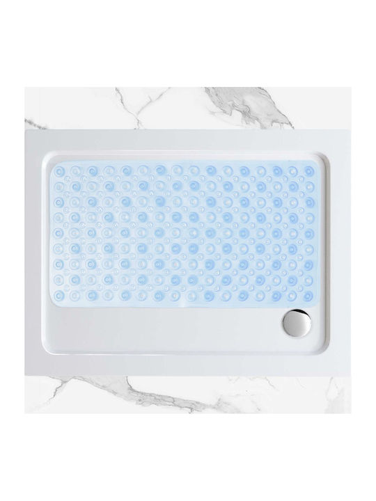 San Lorentzo Non-Slip Bath Mat 201445CLEARBLUE Clearblue 35x70cm