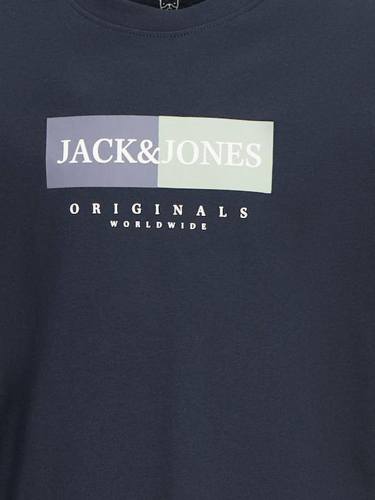 Jack & Jones Παιδική Μπλούζα Μακρυμάνικη Σκούρο Μπλε