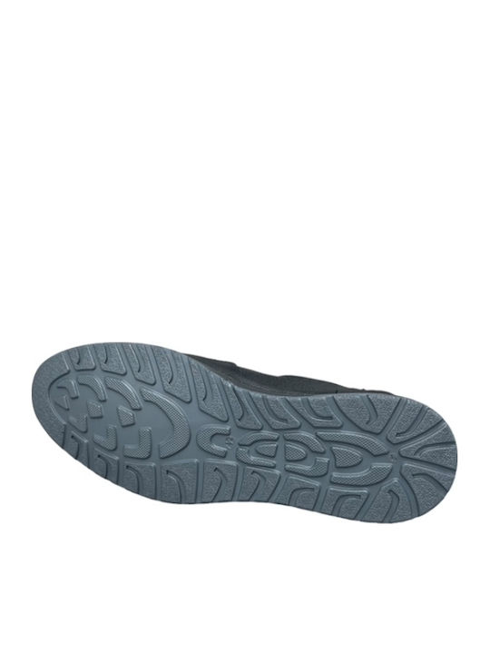 Δερμάτινα Ανδρικά Casual Παπούτσια Μαύρα 556/99006-ΜΑΥΡΟ