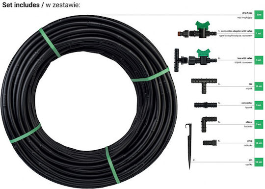 Tropfvase Wassertröpfchen-Set 50 Meter