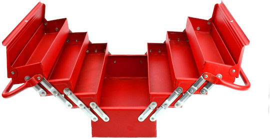 Метална кутия за инструменти Awtools 7 части 530x200x250мм