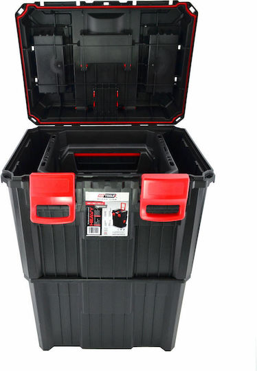 Awtools Tool Box On Wheels 450x360x640mm Heavy