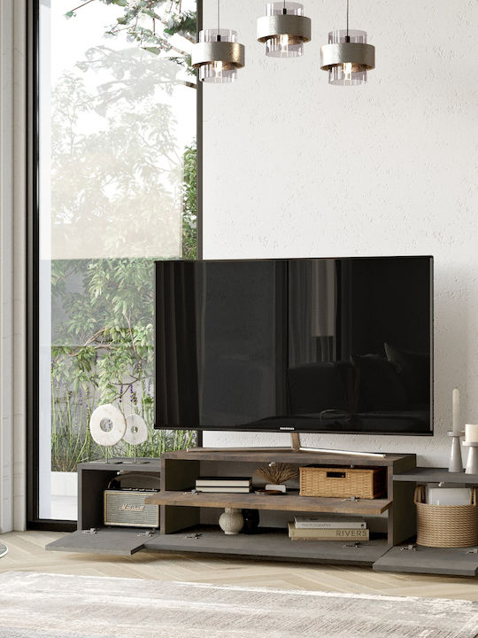TV Stand Ayrshire Gray/Bronze M160xD37.3xH38.7cm