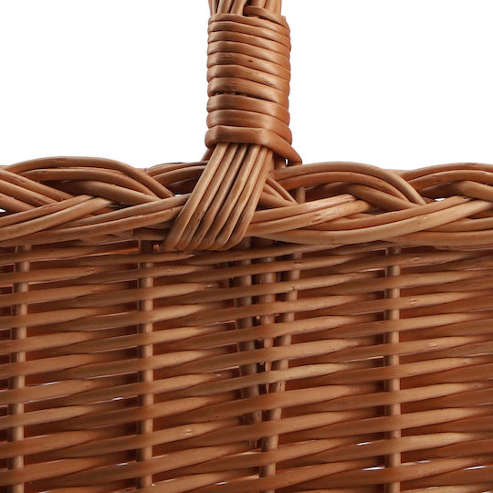 Kadax Storage Basket Wicker Brown 1pcs