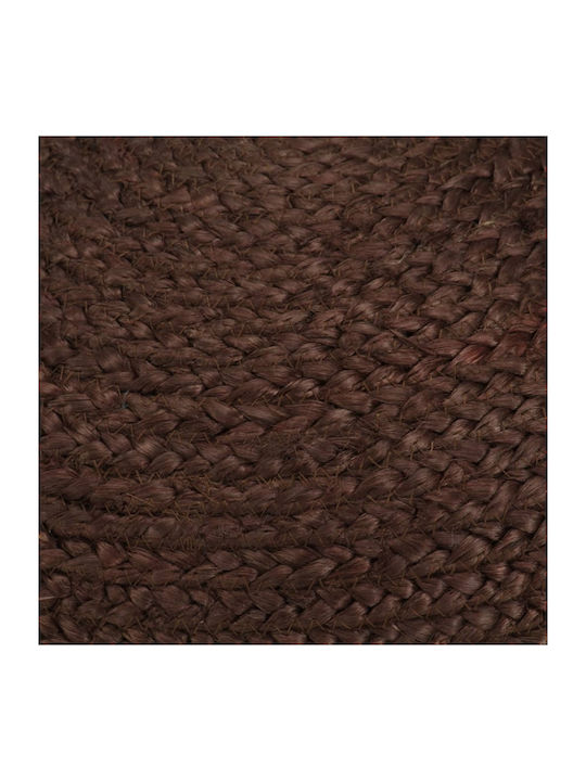 Πουφ Σκαμπό Αδιάβροχο Καφέ 40x40x45cm