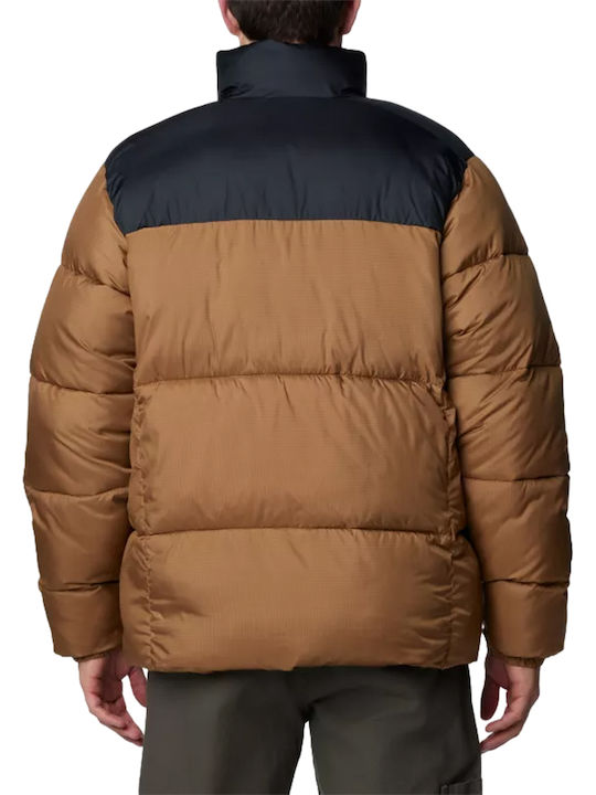 Columbia Puffect Iii Jacket Jacket Brown