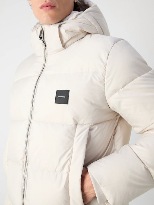 Μπουφάν Puffer Stony Beige