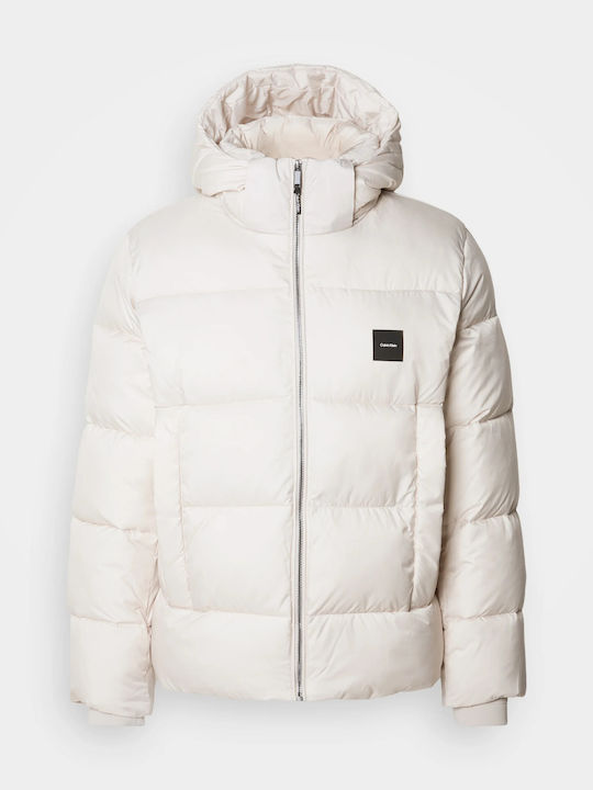 Μπουφάν Puffer Stony Beige
