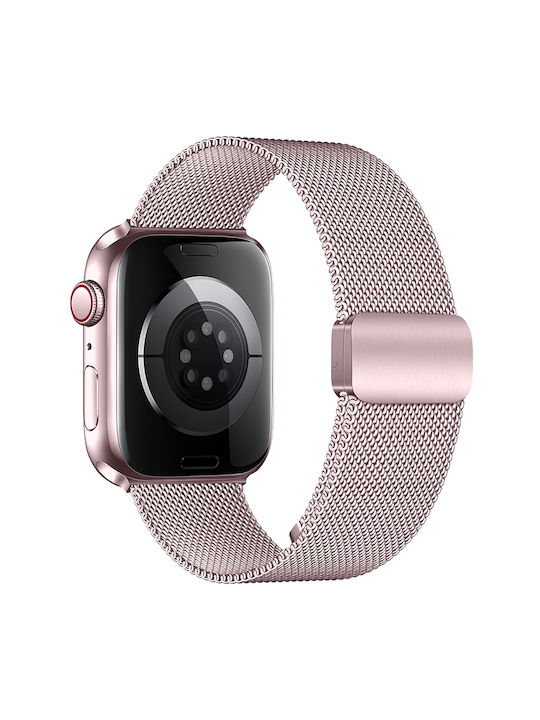 Hoco Wa26 Каишка Неръждаема стомана Розов (Apple Watch 38/40/41/42mm)