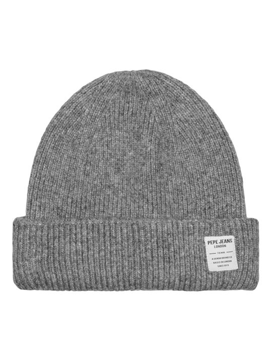 Pepe Jeans Beanie Männer Beanie Gestrickt in Gray Farbe