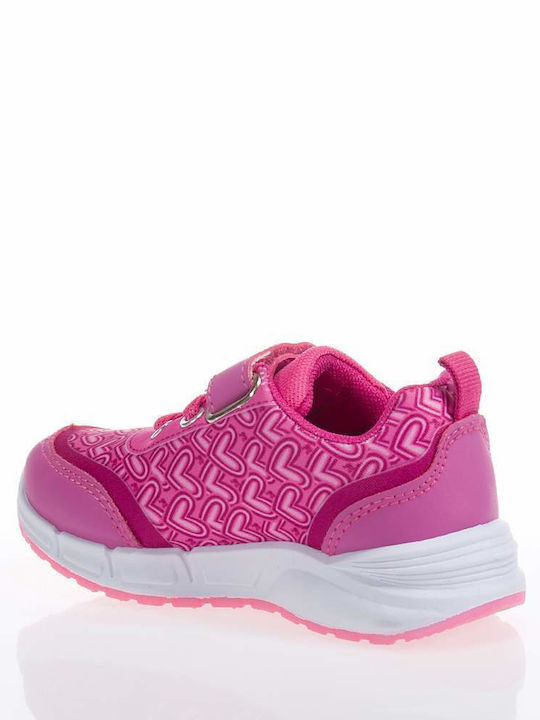 Disney Kinder-Sneaker mit Lichtern Fuchsie