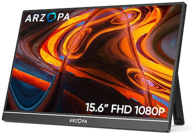 Arzopa A1 IPS Φορητό Monitor 15.6" FHD 1920x1080